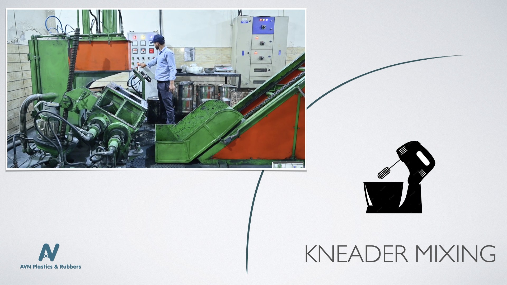 Kneader mixing at IMT Manesar