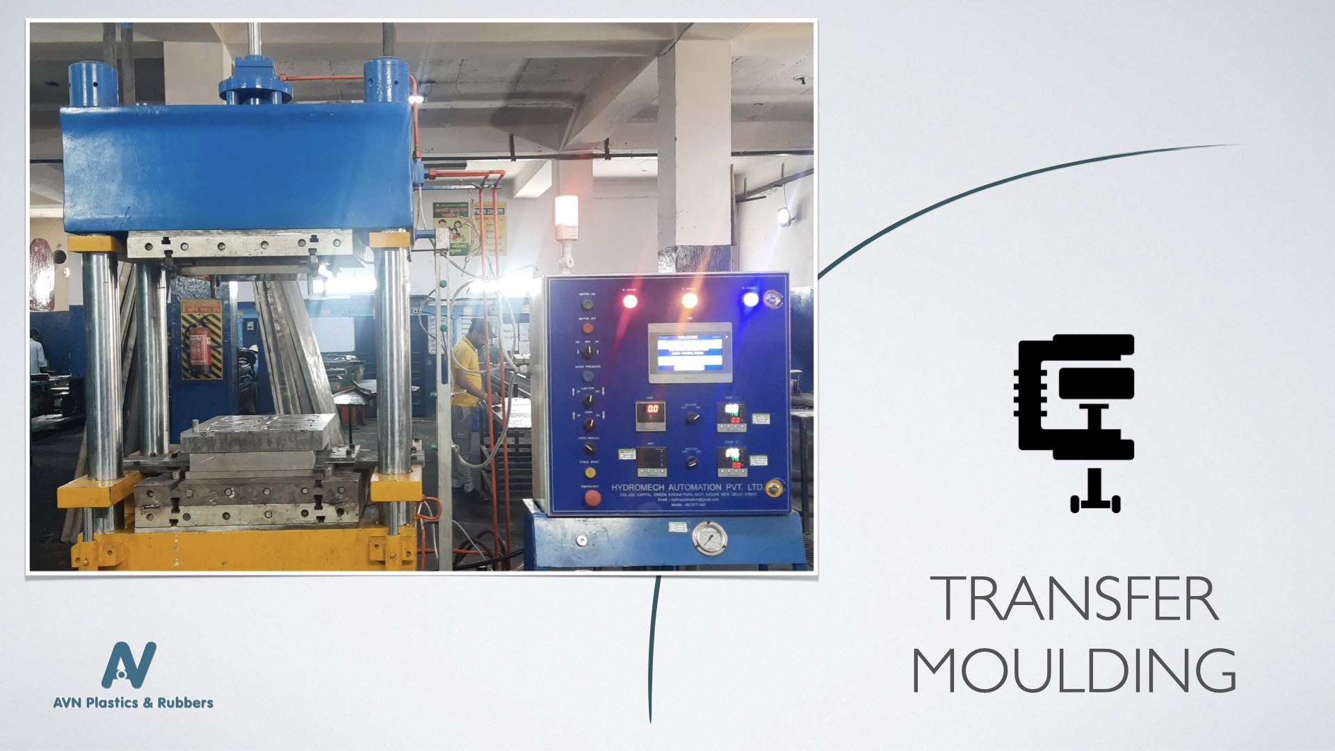Transfer moulding at IMT Manesar